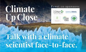 Climate Up Close: Event This Saturday, January 8