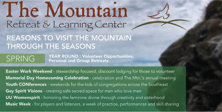 Share the Plate with The Mountain Retreat and Learning Center