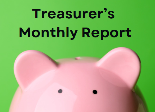 Treasurer’s November 2023 Report to the Congregation