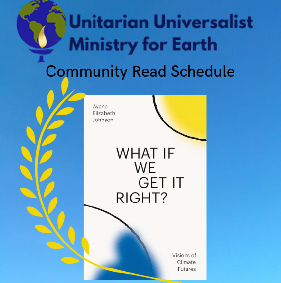 UU Ministry for the Earth Community Read Schedule