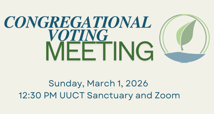 Congregational Voting Meeting 2026